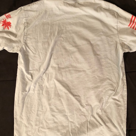 Club Grunt Style Shirt Large Uncle SLAM Defending Freedom Wrestling Blue - Picture 5 of 7